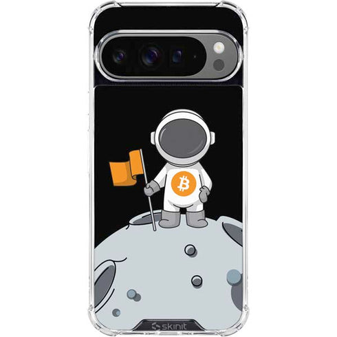 Bitcoin Astronaut Google Pixel 10 Pro XL Clear Case